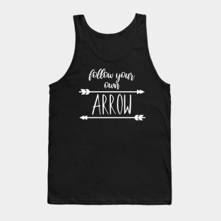 Archery follow your own arrow Tank Top